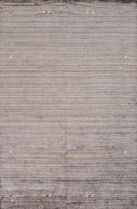 Sophisticated Gabbeh Large Rug 9x12 with Delicate Patterns