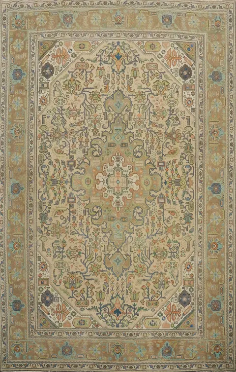 Handmade Tabriz Persian Area Rug 8x11