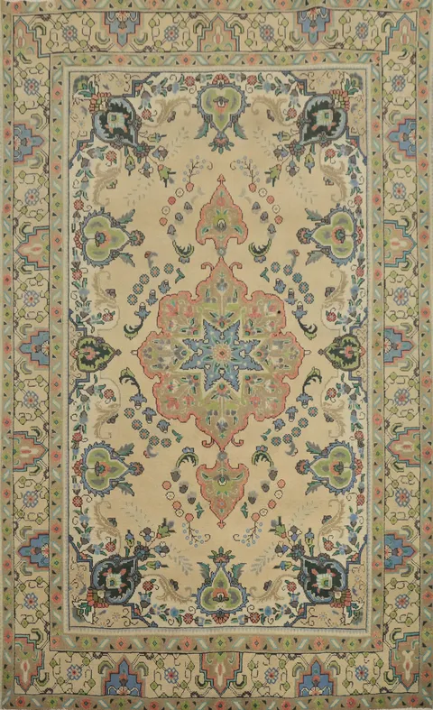 Traditional Tabriz Persian Area Rug 6x9