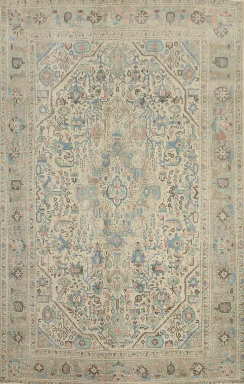 Handmade Wool Tabriz Persian Area Rug 8x11