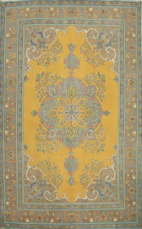 Handmade Wool Tabriz Persian Area Rug 8x11
