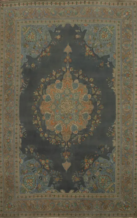 Traditional Wool Tabriz Persian Area Rug 8x11