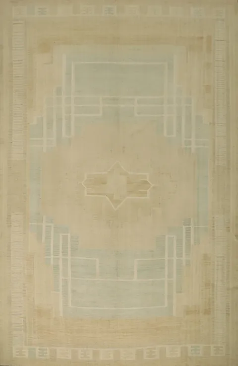 Vegetable Dye Tribal Wool Kilim Handwoven Area Rug 10x13
