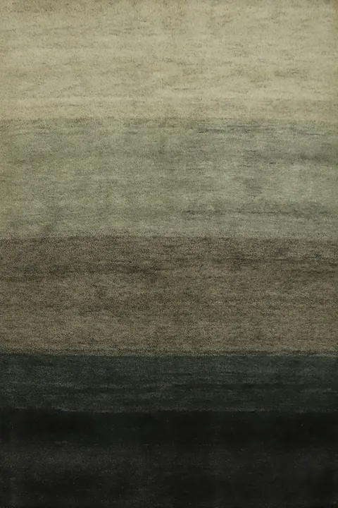 Luxurious Ombre Striped Gabbeh Rug 5x6 for Contemporary Homes