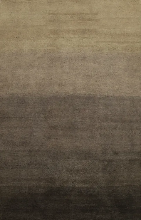 Striped Brown Gabbeh Modern Area Rug 7x10