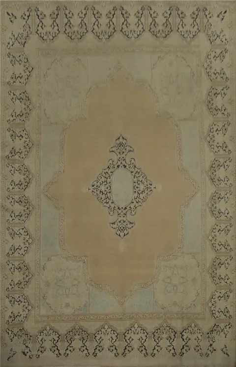 Vegetable Dye Kerman Persian Area Rug 10x14