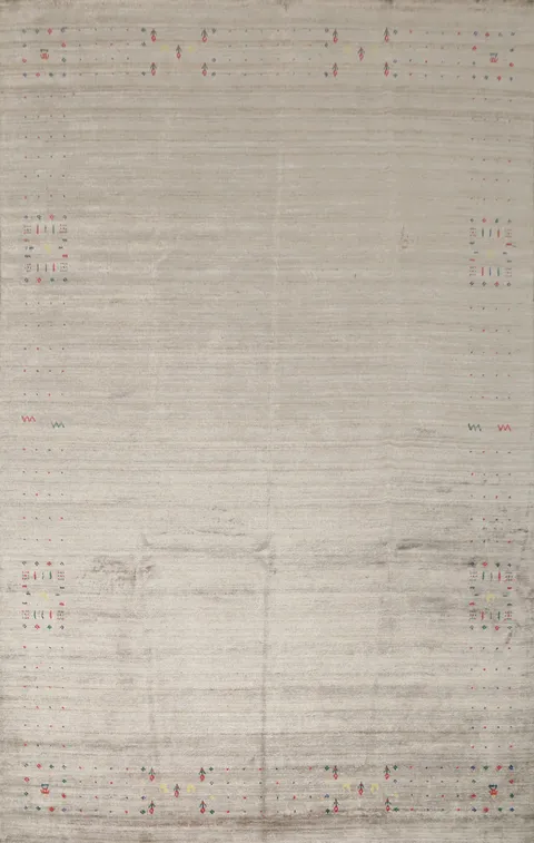 Tribal Gabbeh Oriental Area Rug 8x12