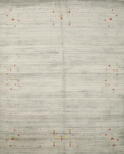 Tribal Gabbeh Square Area Rug 6x6