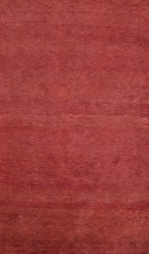 Vibrant Handmade Gabbeh Oriental Rug 4x6 for Contemporary Interiors