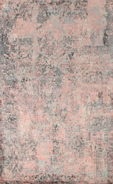 Modern Fusion: Blended Tones Abstract Area Rug 6x8