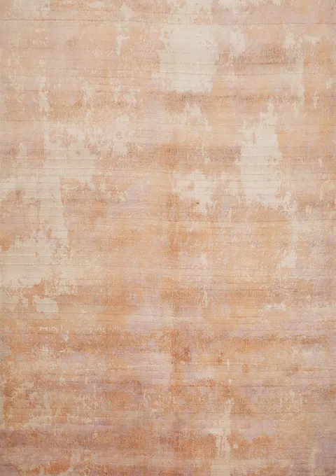 Soft Hues Color Abstract Area Rug 5x5 for Elegant and Modern Interiors