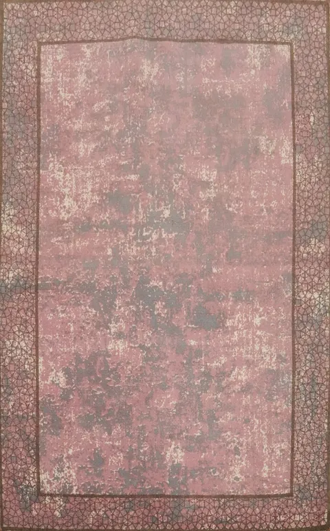 Distressed Look Abstract Area Rug 5x8 for Elegant Living Spaces