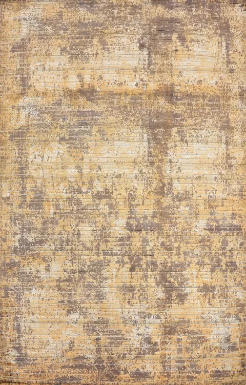 Distressed Look Abstract Oriental Area Rug 6x8