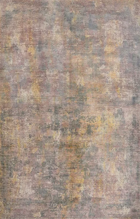 Earthy Tones Modern Abstract Area Rug 5x8 for Stylish Homes