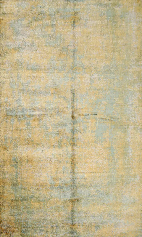 Distressed Look Abstract Modern Rug 4x7