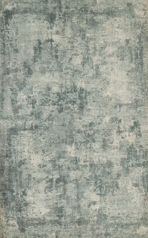 Distressed Look Abstract Oriental Area Rug 6x8
