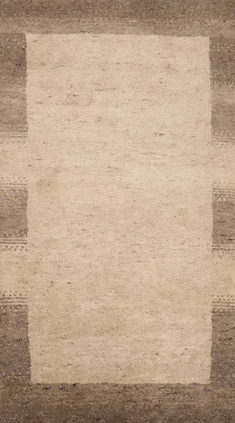 Handmade Wool Gabbeh Oriental Runner Rug 2x5