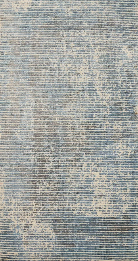 Distressed Look Abstract Oriental Rug 2x4
