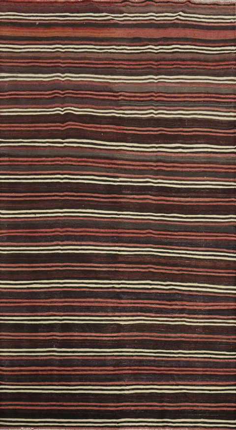 Vegetable Dye Kilim Turkish Area Rug 5x9