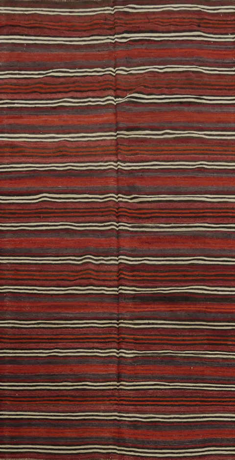 Vegetable Dye Kilim Turkish Area Rug 5x10
