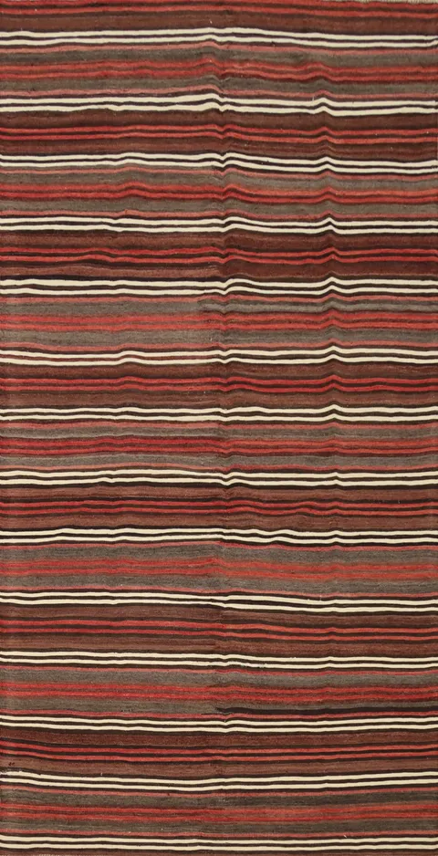 Vegetable Dye Kilim Turkish Area Rug 5x10