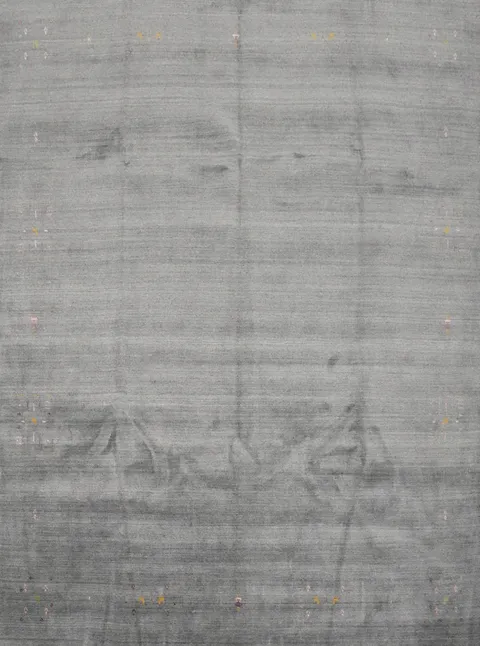 Gray Wool Gabbeh Oriental Area Rug 10x10