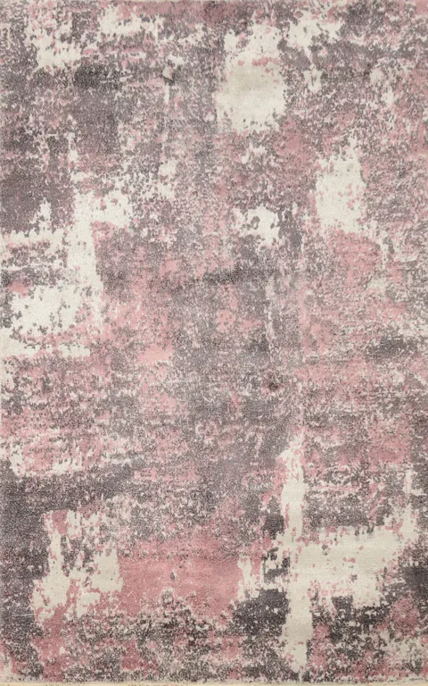 Distressed Look Nepalese Rug 5x7 for a Chic Home Vibe