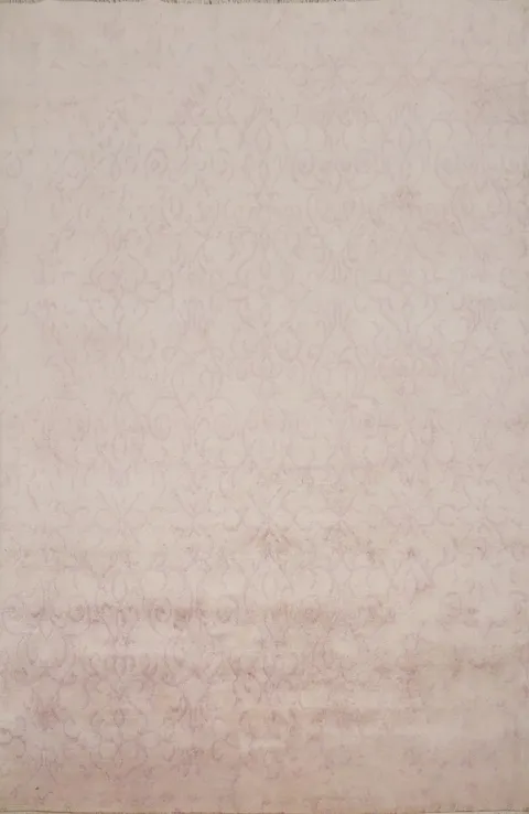 Elegant Pastel Colors Nepalese Oriental Area Rug 6x8