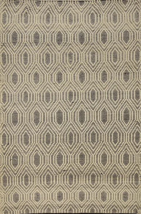 Geometric Wool Modern Gotti Handmade Rug 5x7