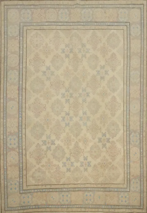 Vegetable Dye Kazak Handmade Wool Area Rug 8x10