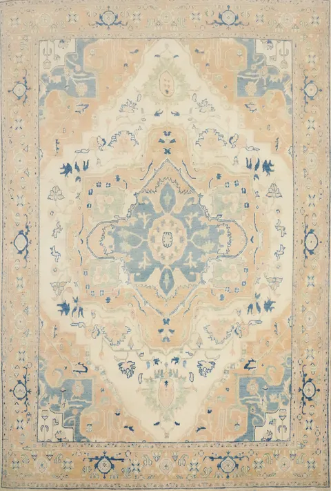 Vegetable Dye Heriz Serapi Oriental Area Rug 8x10