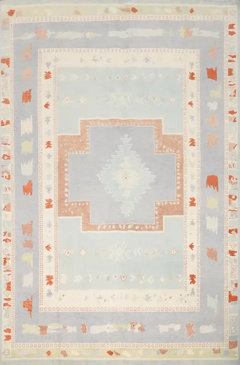 Vegetable Dye Gabbeh Persian Area Rug 8x10