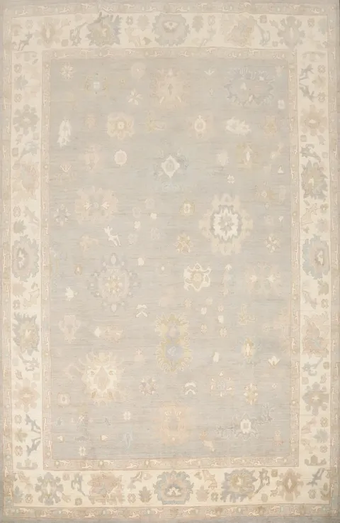 Vegetable Dye Oushak Oriental Area Rug 9x12