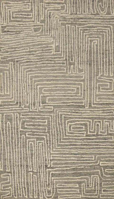 Geometric Modern Area Rug 5x8 for Stylish Living Spaces