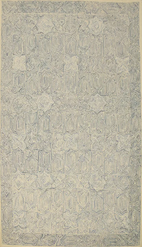 Intricate Abstract Area Rug 5x8 for Timeless Home Decor