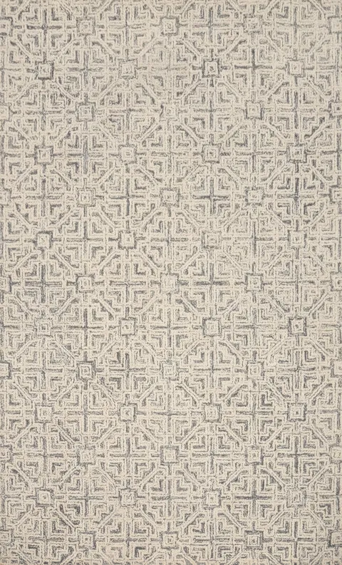 Elegant Geometric Maze Oriental Area Rug 5x8 for a Modern Aesthetic
