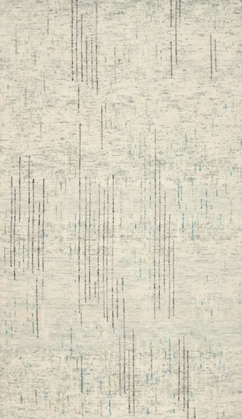 Sleek Serenity Contemporary Abstract Area Rug 5x8