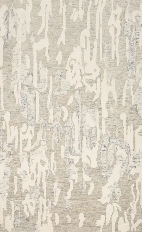 Elegant Textured Abstract Area Rug 5x8 for Modern Homes