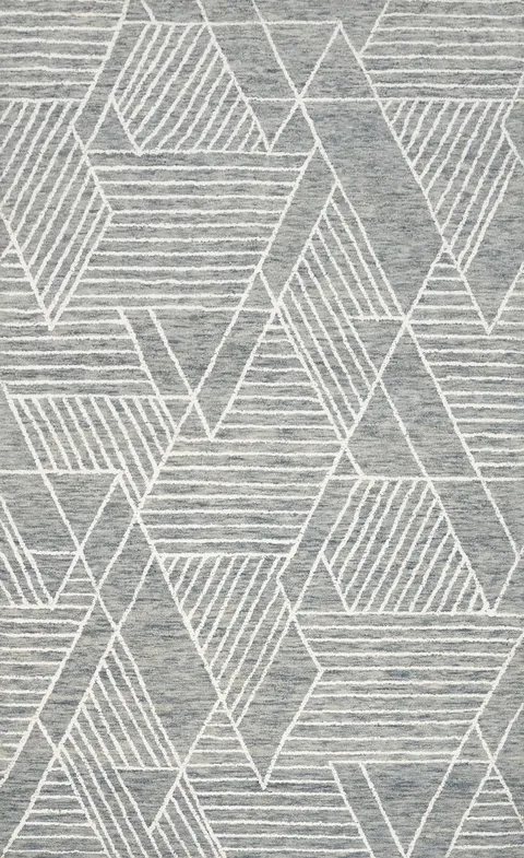 Geometric Modern Area Rug 5x8 Ideal for Urban Home Aesthetics