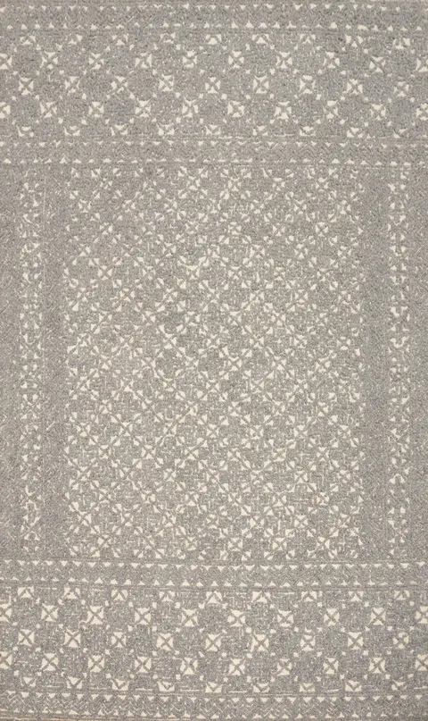Elegant Gray Oriental Area Rug 5x8 for Modern Living Spaces