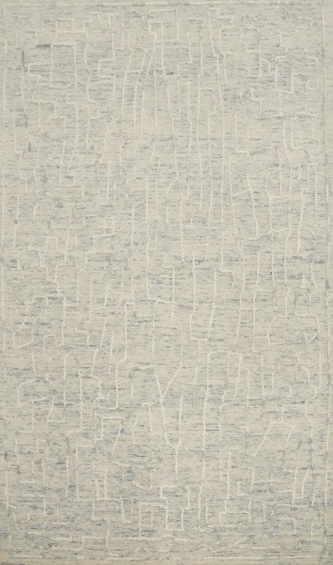 Versatile Neutral Abstract Area Rug 5x8 for Living Room or Office