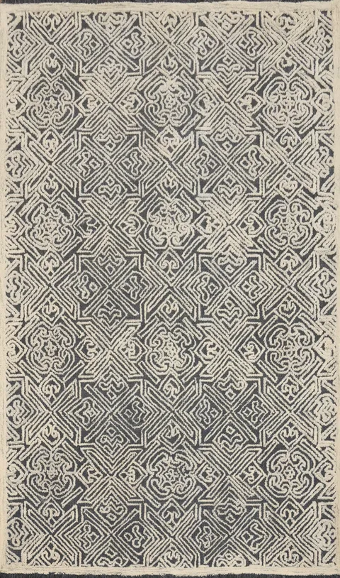 Elegant Geometric Charm Modern Area Rug 5x8