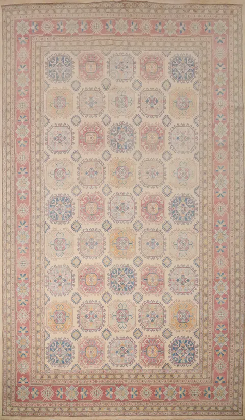 Vegetable Dye Kazak Oriental Large Rug 10x16