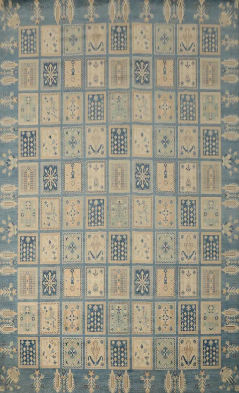 Vegetable Dye Kazak Oriental Large Rug 10x14