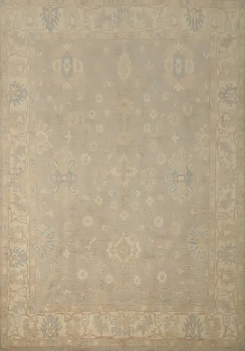 Vegetable Dye Oushak Oriental Area Rug 8x10