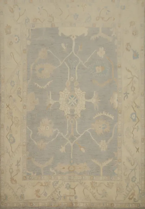 Vegetable Dye Oushak Oriental Area Rug 8x10