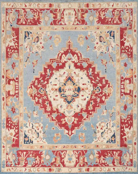 Vegetable Dye Oushak Square Large Rug 13x13