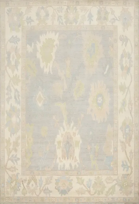 Handmade Oushak Vegetable Dye Area Rug 8x10