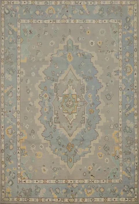 Vegetable Dye Oushak Oriental Area Rug 8x10