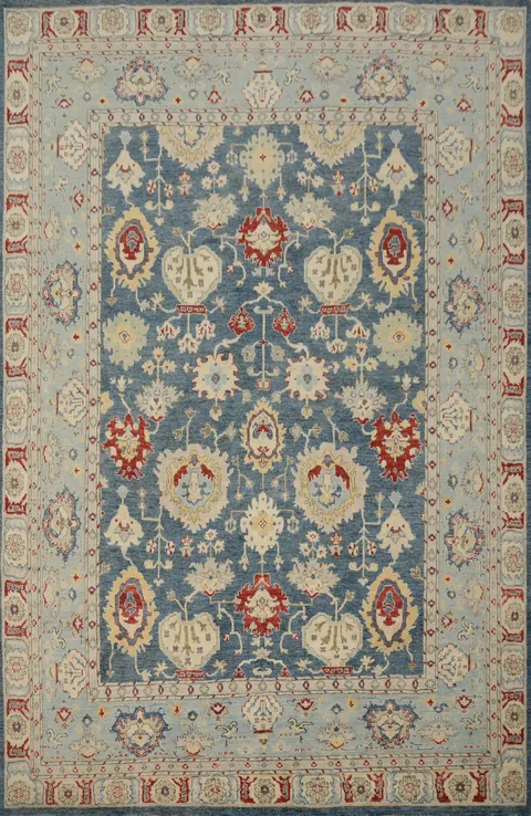 Vegetable Dye Ziegler Handmade Area Rug 8x10
